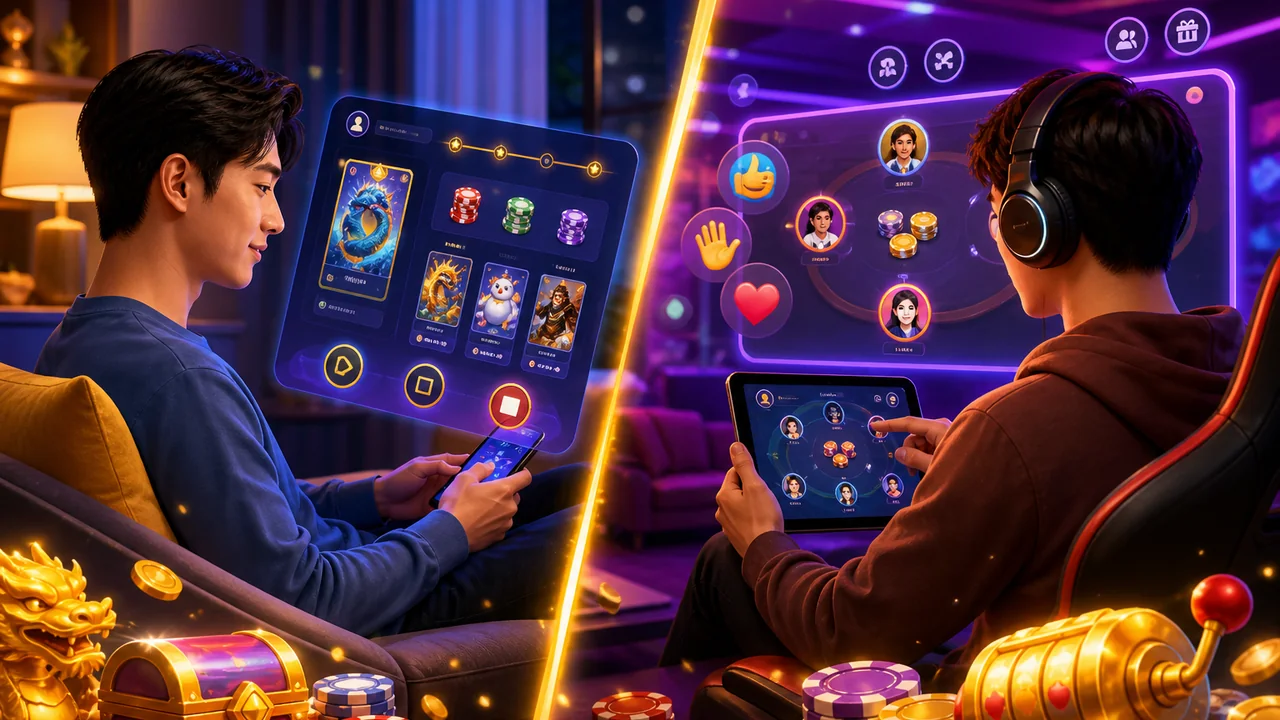 Chọn nhịp chơi hợp gu: go8 nên chọn game chơi một mình hay có tương tác?