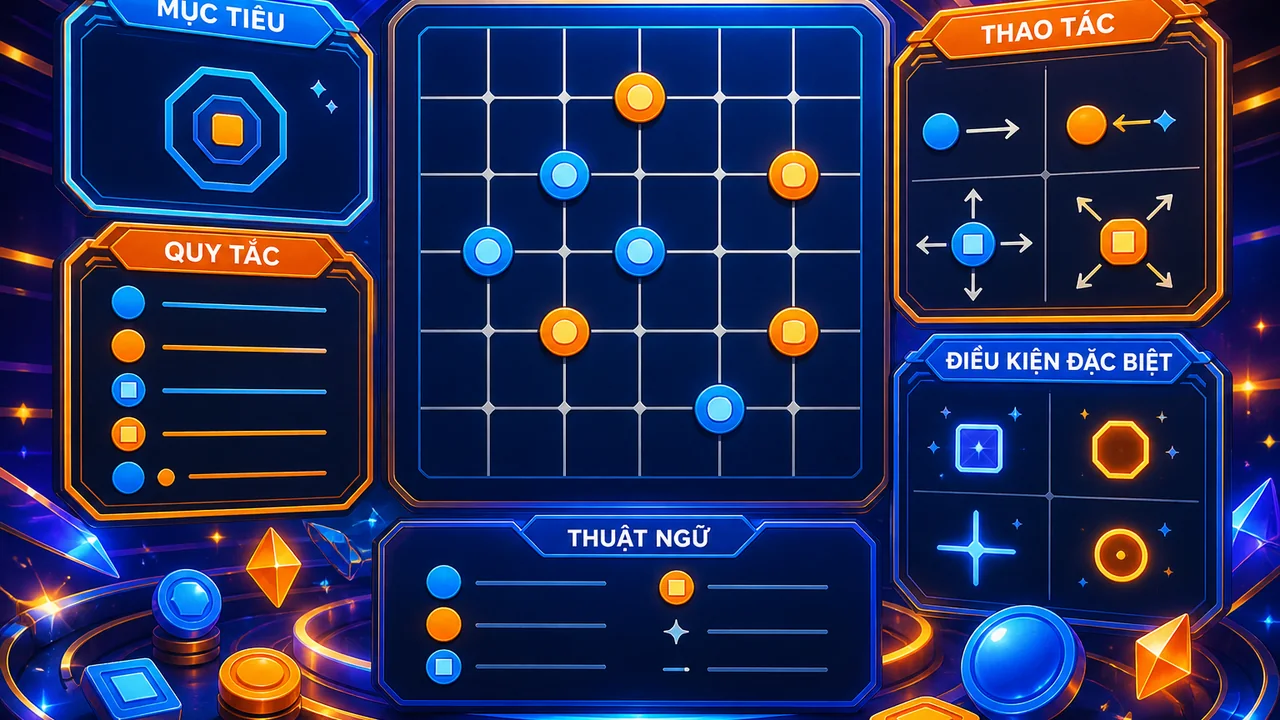 Chọn trải nghiệm phù hợp: phân biệt luật chơi và độ phức tạp game go8