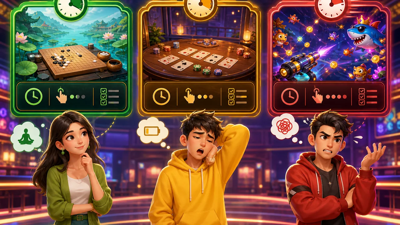 Mệt mỏi nên chọn trò chơi nào? Cách cân nhắc game go8 đơn giản hơn