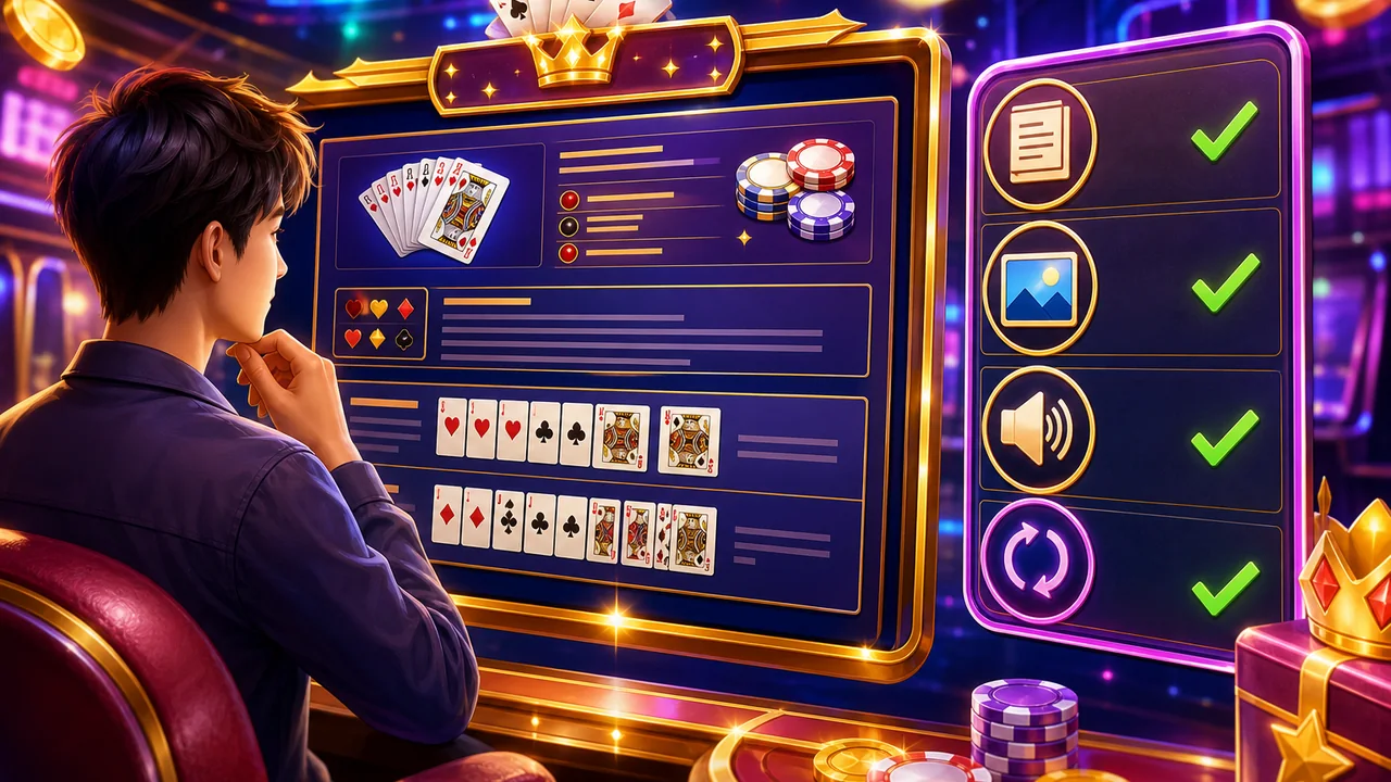 Chọn game dễ đọc luật và theo dõi thông tin: cách chọn game go8 phù hợp