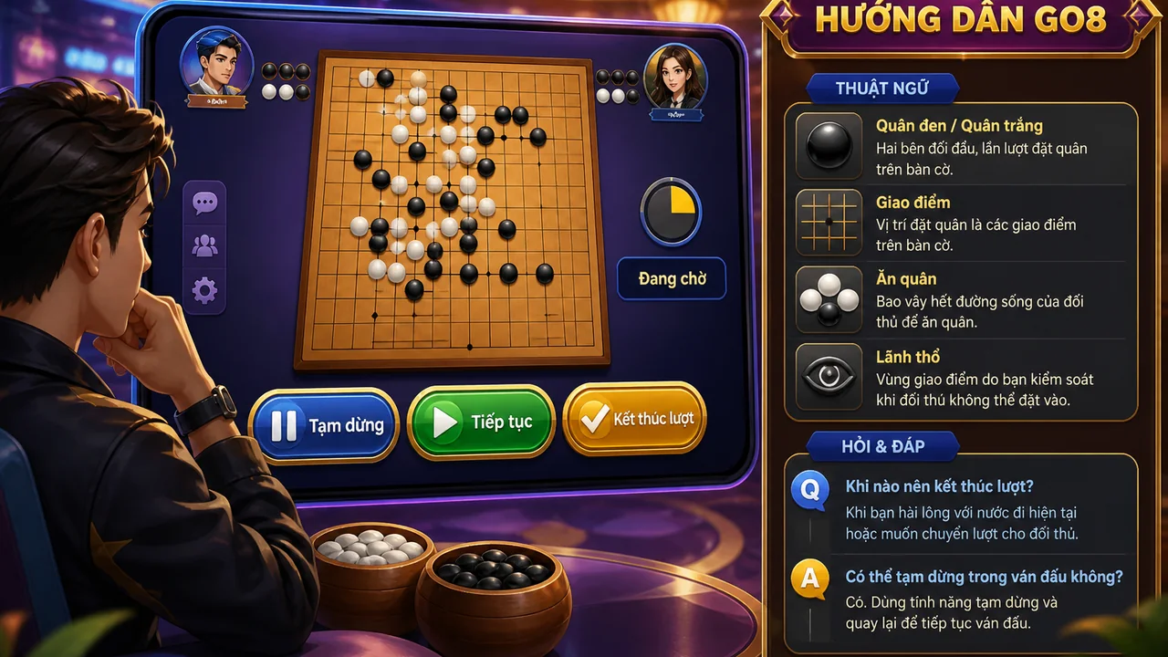 Tạm dừng hay tiếp tục? Giải nghĩa thuật ngữ game go8 cho người chơi tỉnh táo